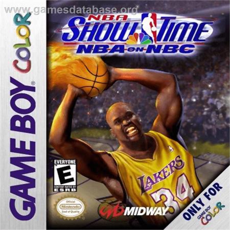 Cover NBA Showtime - NBA on NBC for Game Boy Color